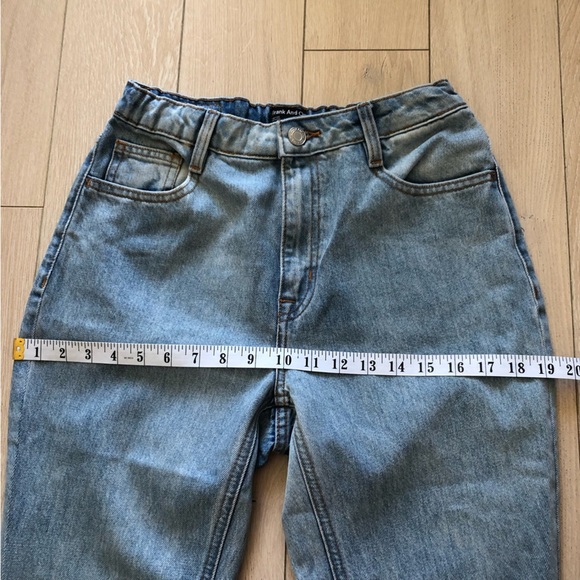 Frank and Oak High Rise Tapered Light Wash Jeans Size 27 - Picture 8 of 10